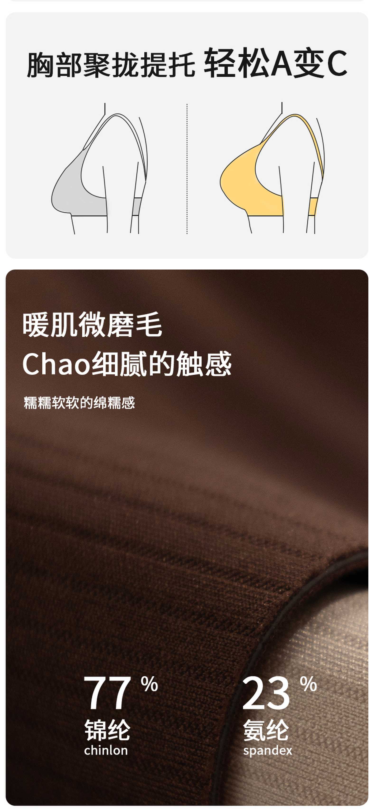 Comfortable and breathable women's underwear, sexy lace without steel rims, thin, soft and close-fitting basic style, multiple colors to choose from detail image 4