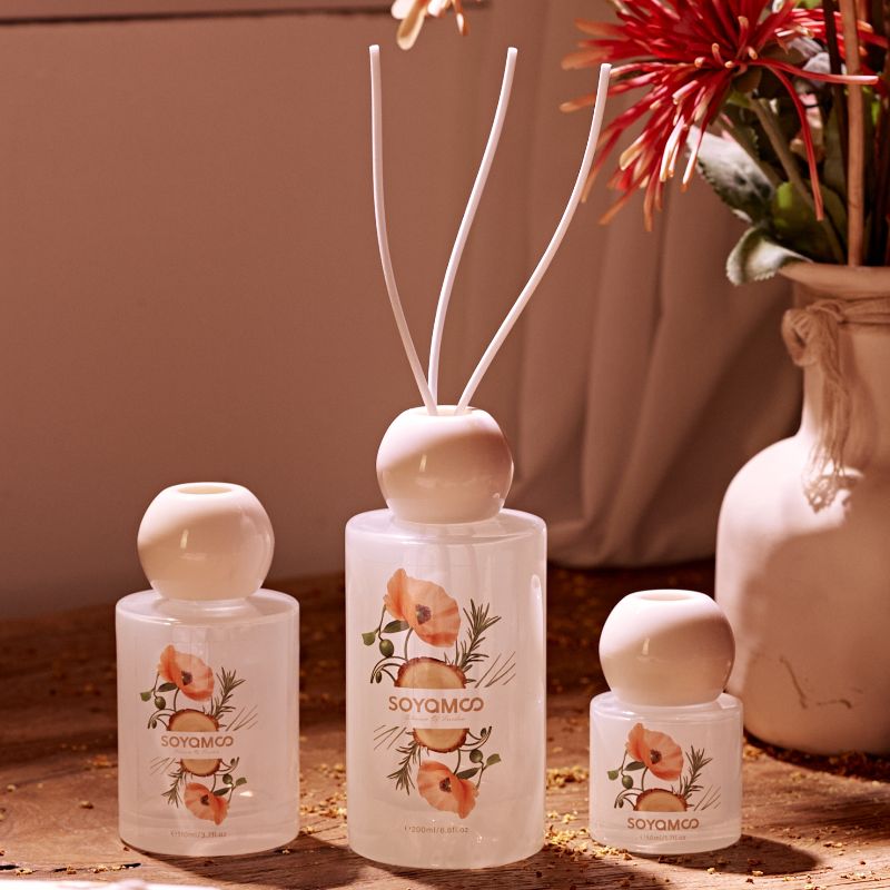 Suomu Flameless aromatherapy for home use, long-lasting fragrance in bedrooms, room perfumes, decorative items, deodorizing and eliminating unpleasant odors Item Picture