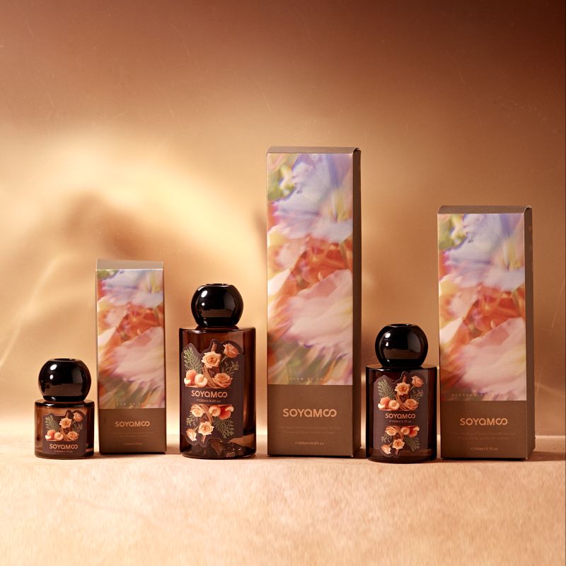 Suomu Flameless Aromatherapy Home, indoor brown, long-lasting fragrance, bedroom room perfume, decorative fragrance Specification image