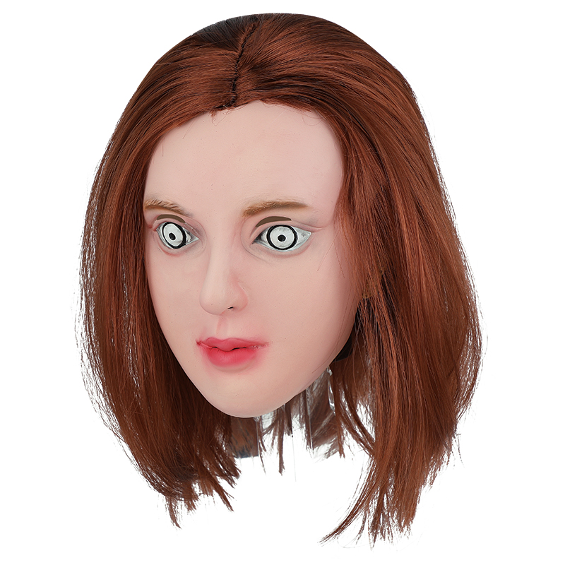 The strange red-haired mask and the terrifying gaze have sparked heated discussions Specification image