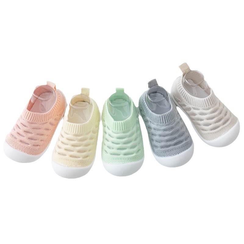 爆款春夏新品透气宝宝学步鞋 室内防滑婴儿步前鞋 软底儿童地板鞋