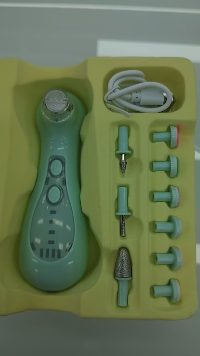 电动磨甲器婴儿指甲剪套装新生专用宝宝护理用品指甲刀产品图