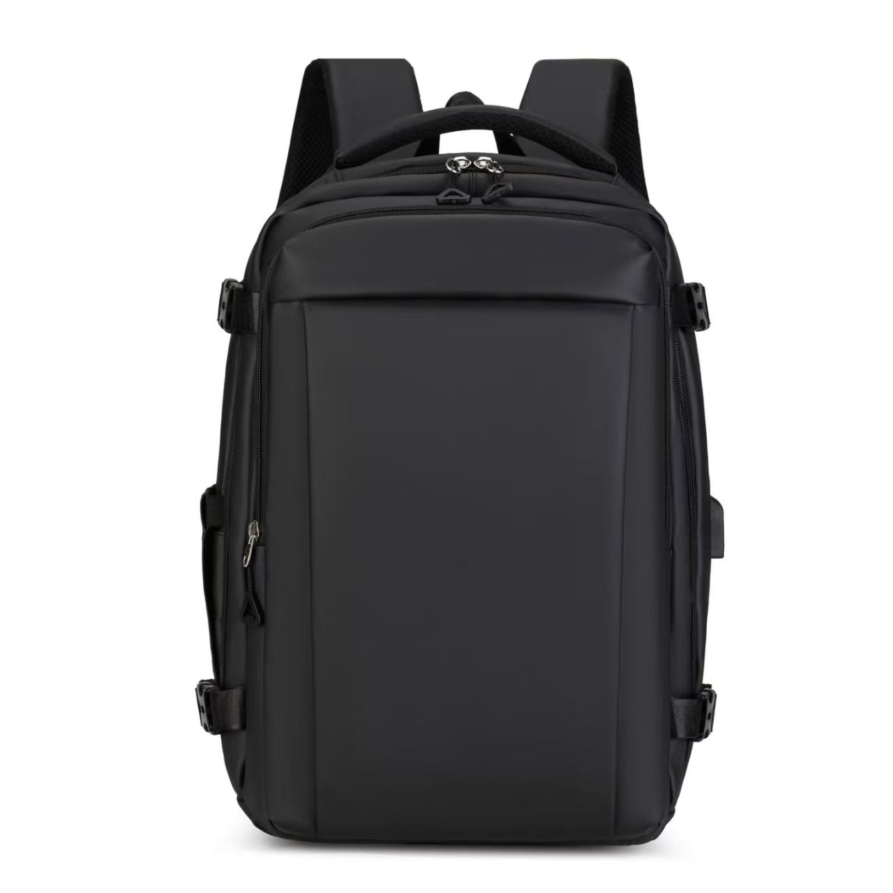  Multi partition compartment travel bag with large capacity expansion design for business trips, commuting, and multifunctional storage bag full figure