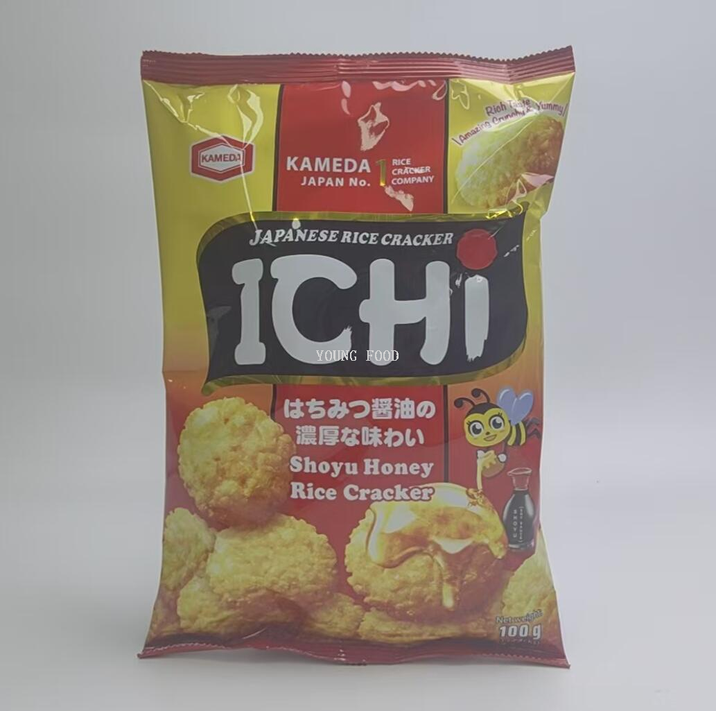 包邮 越南龟田制果酱油蜂蜜味米饼 膨化食品100g MANUKAVANTAGE详情2