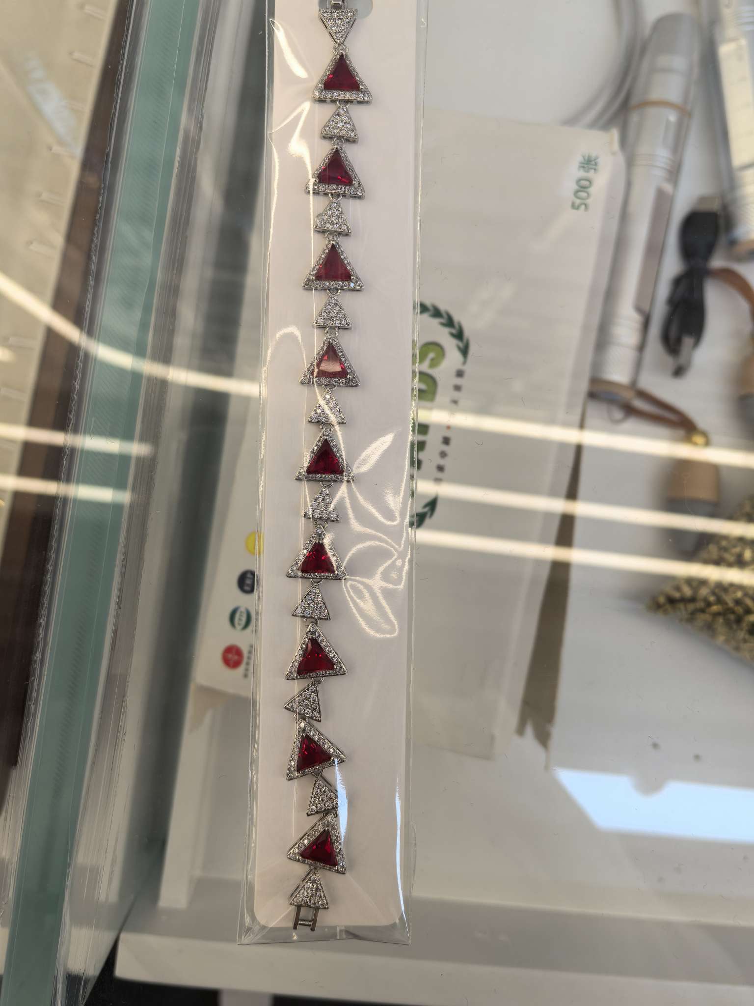 可爱水晶手链手串  女款多彩手饰  琉璃手链  时尚手链  饰品礼物