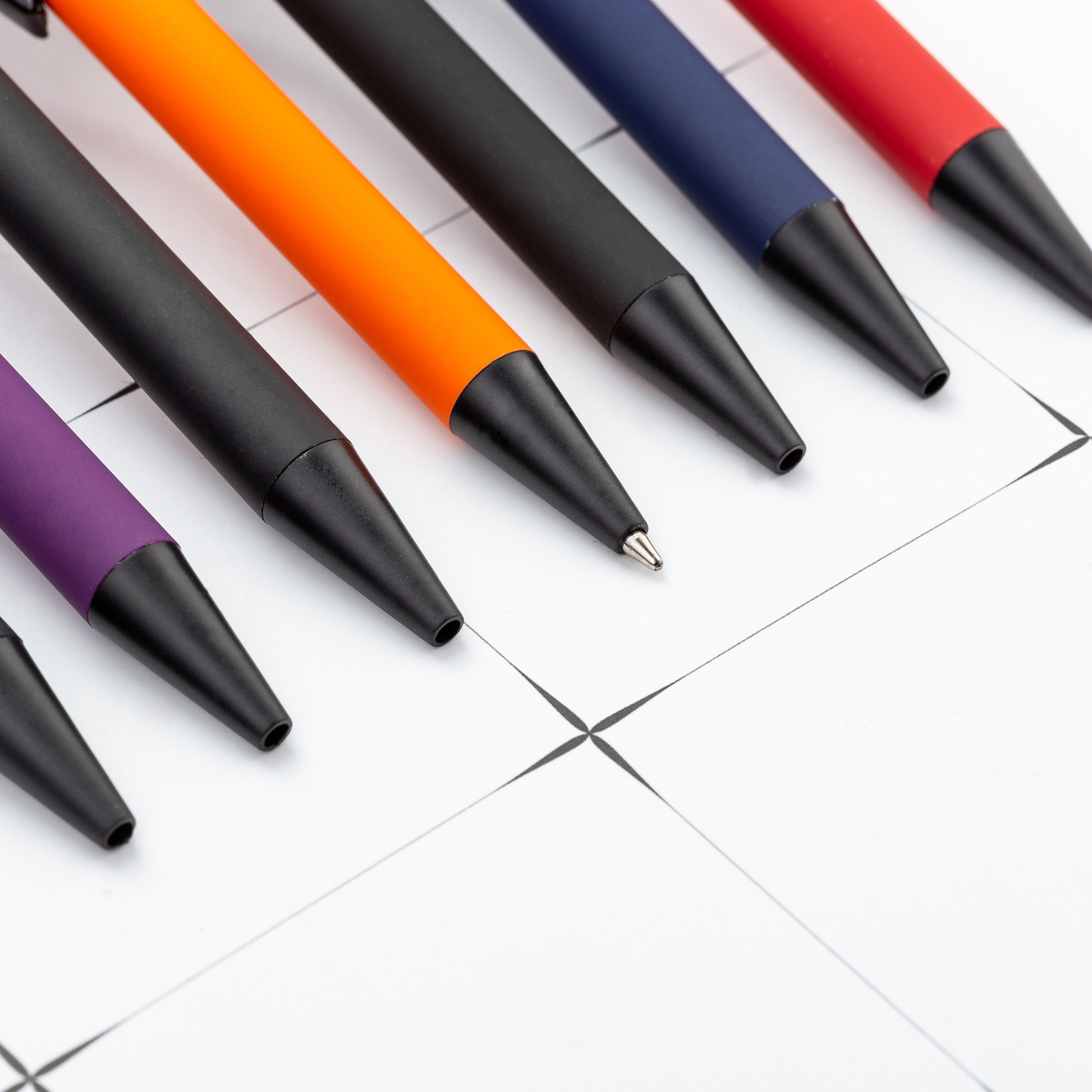 触屏喷胶金属圆珠笔按动办公文具触屏笔商务礼品笔广告礼品笔可做logo详情图3