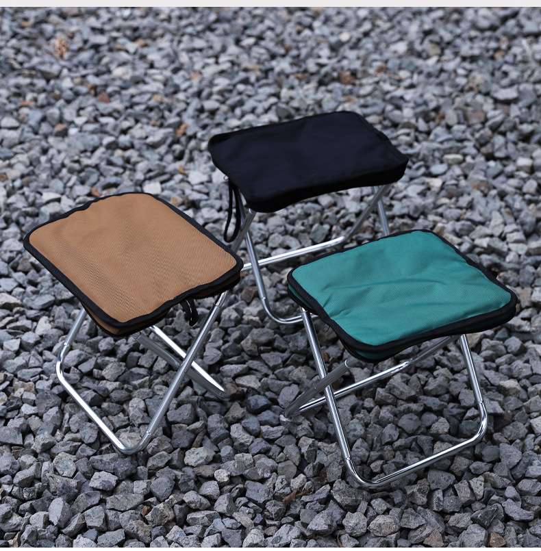 Mountain sports outdoor camping folding table and chair sets, portable and lightweight camping car leisure chairs, camping supplies, aluminum alloy ultra-light folding chairs detail image 3