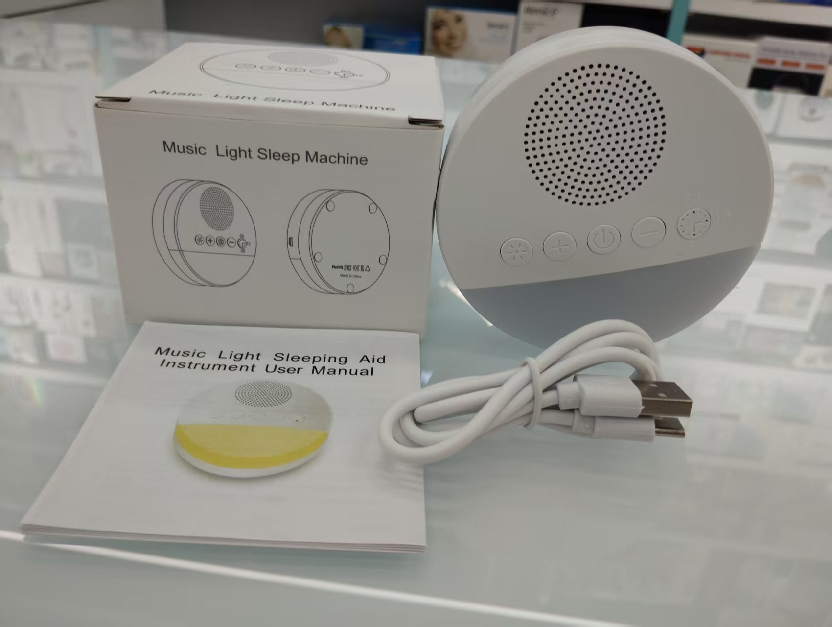 白噪音睡眠仪婴儿安抚哄睡神器宝宝助眠音乐播放自主入睡产品图