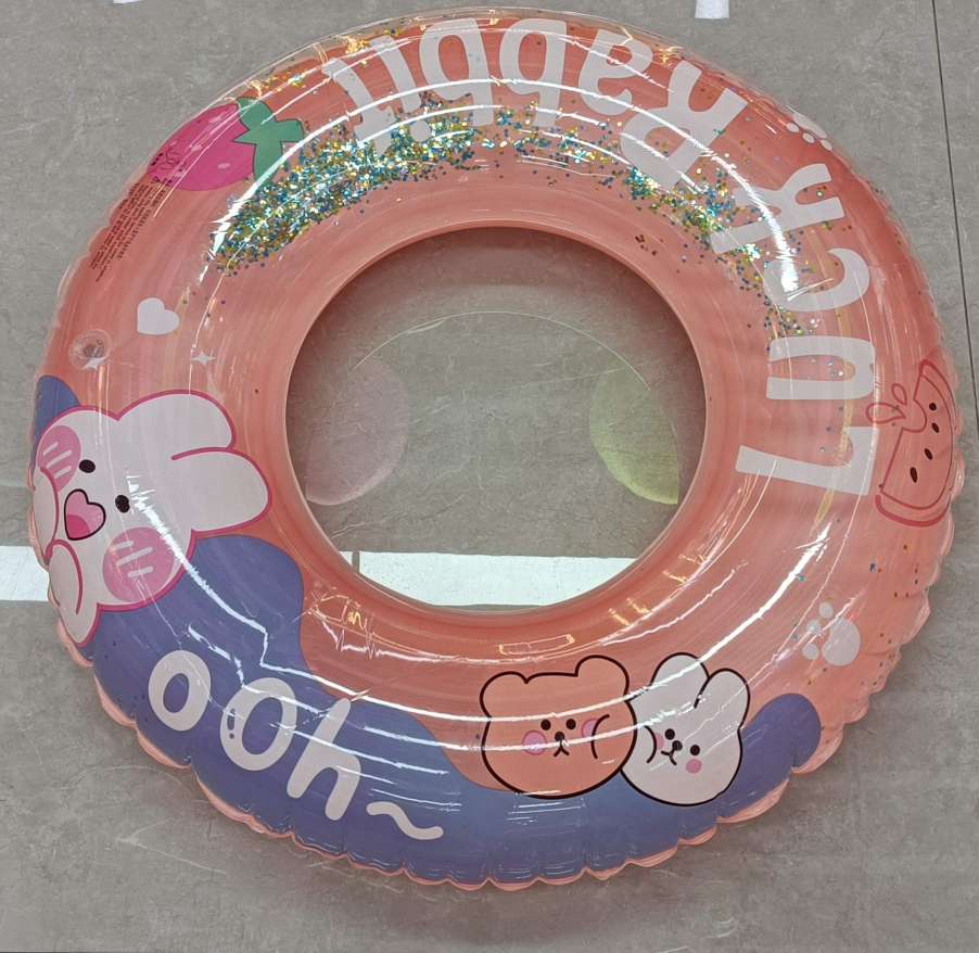 游泳池成人儿童加厚亮片圈腋下浮力圈水上乐园网红款