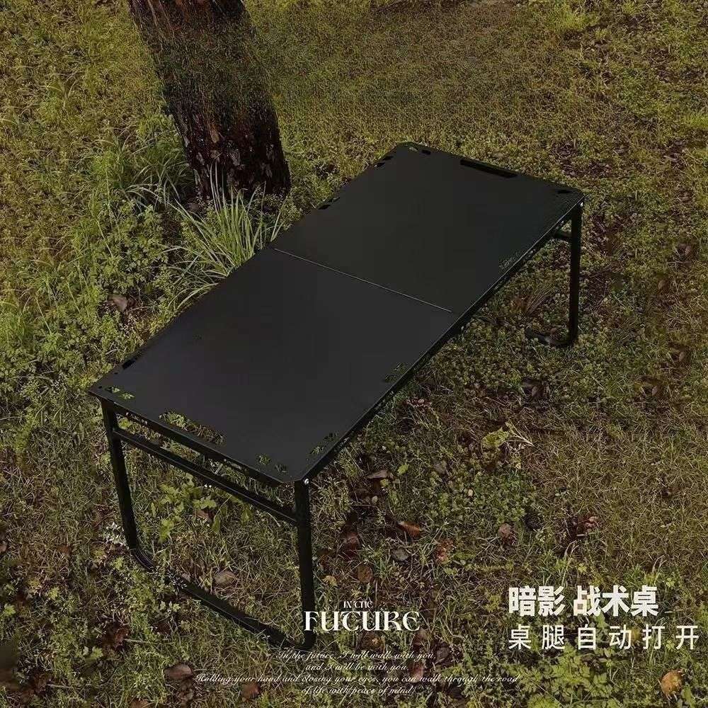 Mountain sports, outdoor camping, folding tables and chairs, camping supplies, portable camping tables, camping chairs, suitable for camping vehicles, outdoor supplies, tactical dining tables, folding tables, portable field camping, folding chairs, multi-functional camping detail image 8