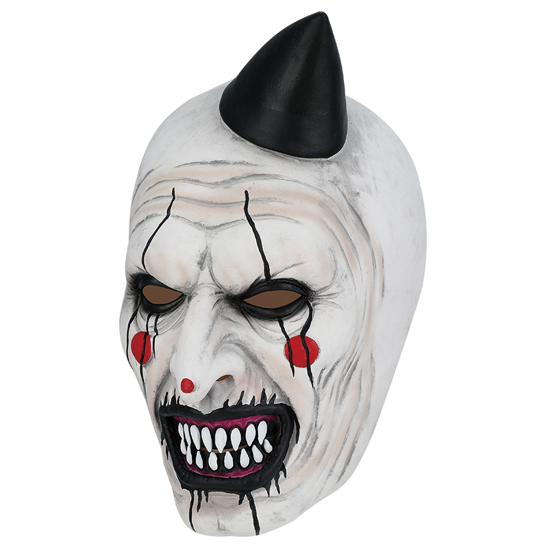 The terrifying appearance of the clown Art mask with a creepy smile has sparked heated discussions Specification image