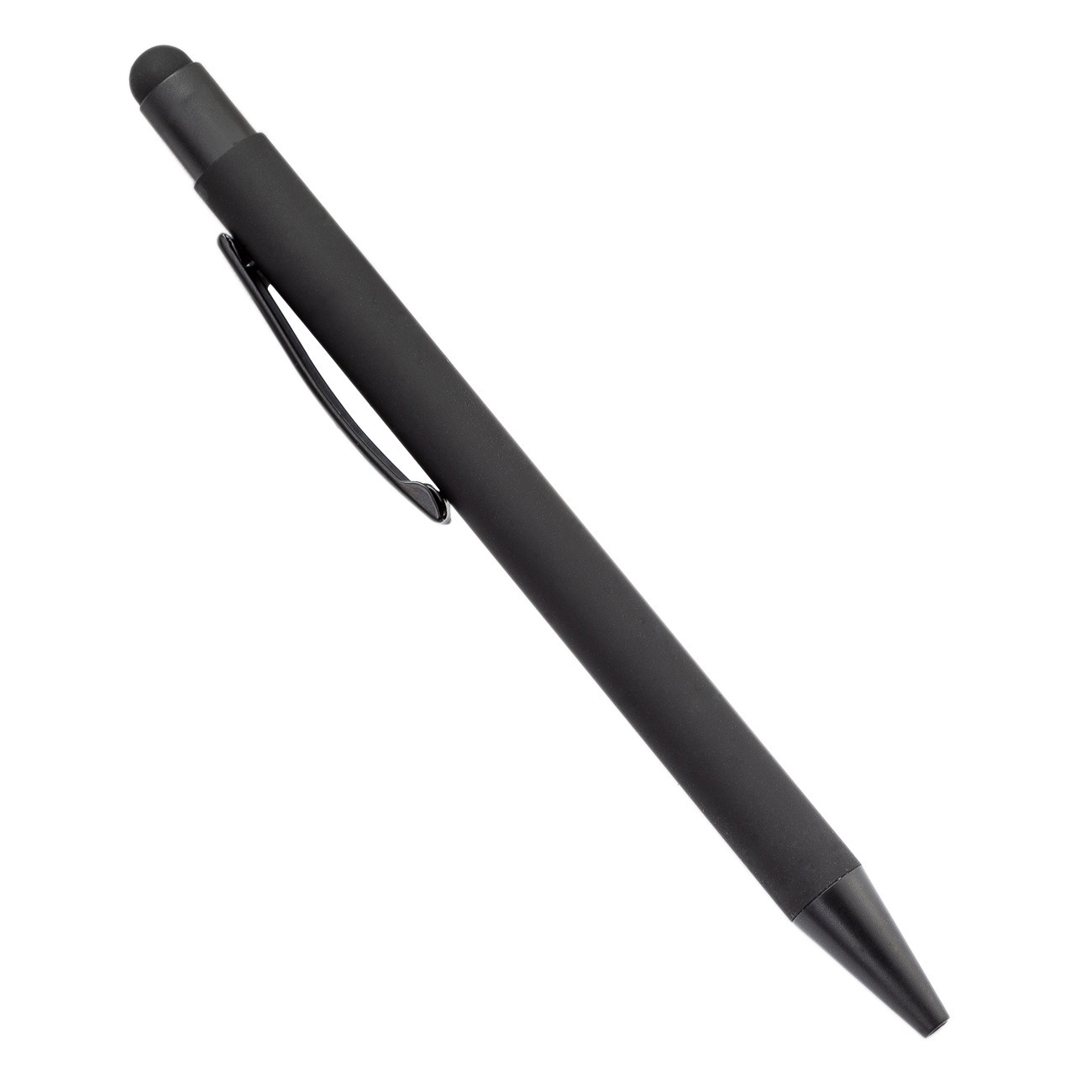 触屏喷胶金属圆珠笔按动办公文具触屏笔商务礼品笔广告礼品笔可做logo详情图11