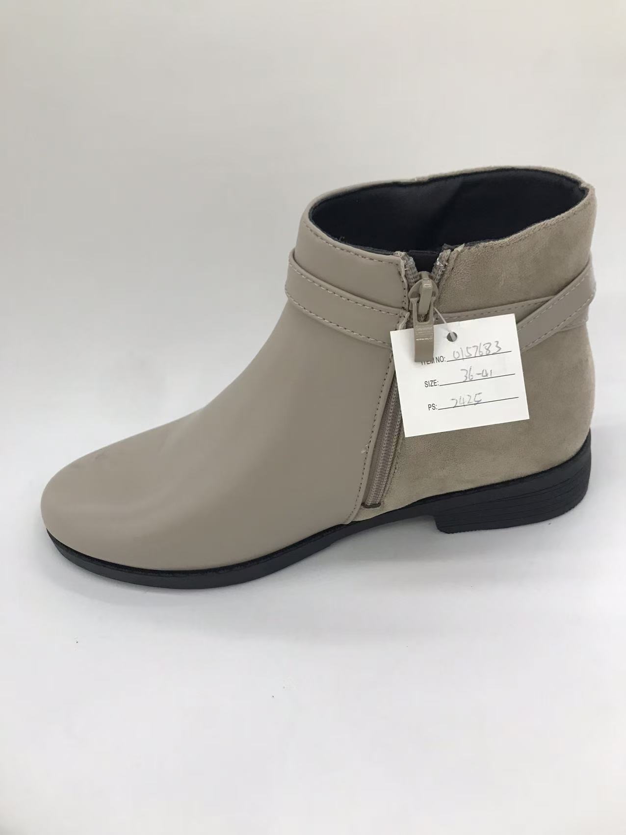 Ethnic style boots for ladies, spring and autumn, long, bright yellow and light-colored boots details Picture
