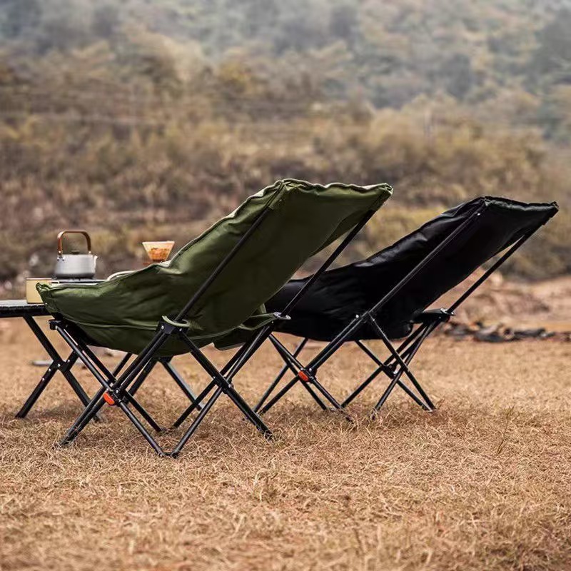 Plus cotton triple stop ajustable plegable al aire libre silla de luna silla de camping portátil pesca picnic silla de playa tumbonas silla de playa plegable al aire libre silla de respaldo detail image 5