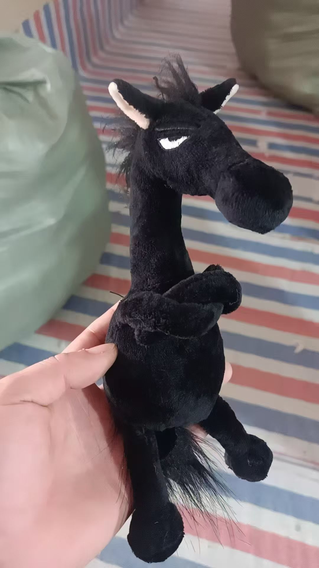 毛绒黑马钥匙扣，马年爆款钥匙扣，钥匙扣钥匙扣钥匙扣可爱钥匙扣挂详情图16