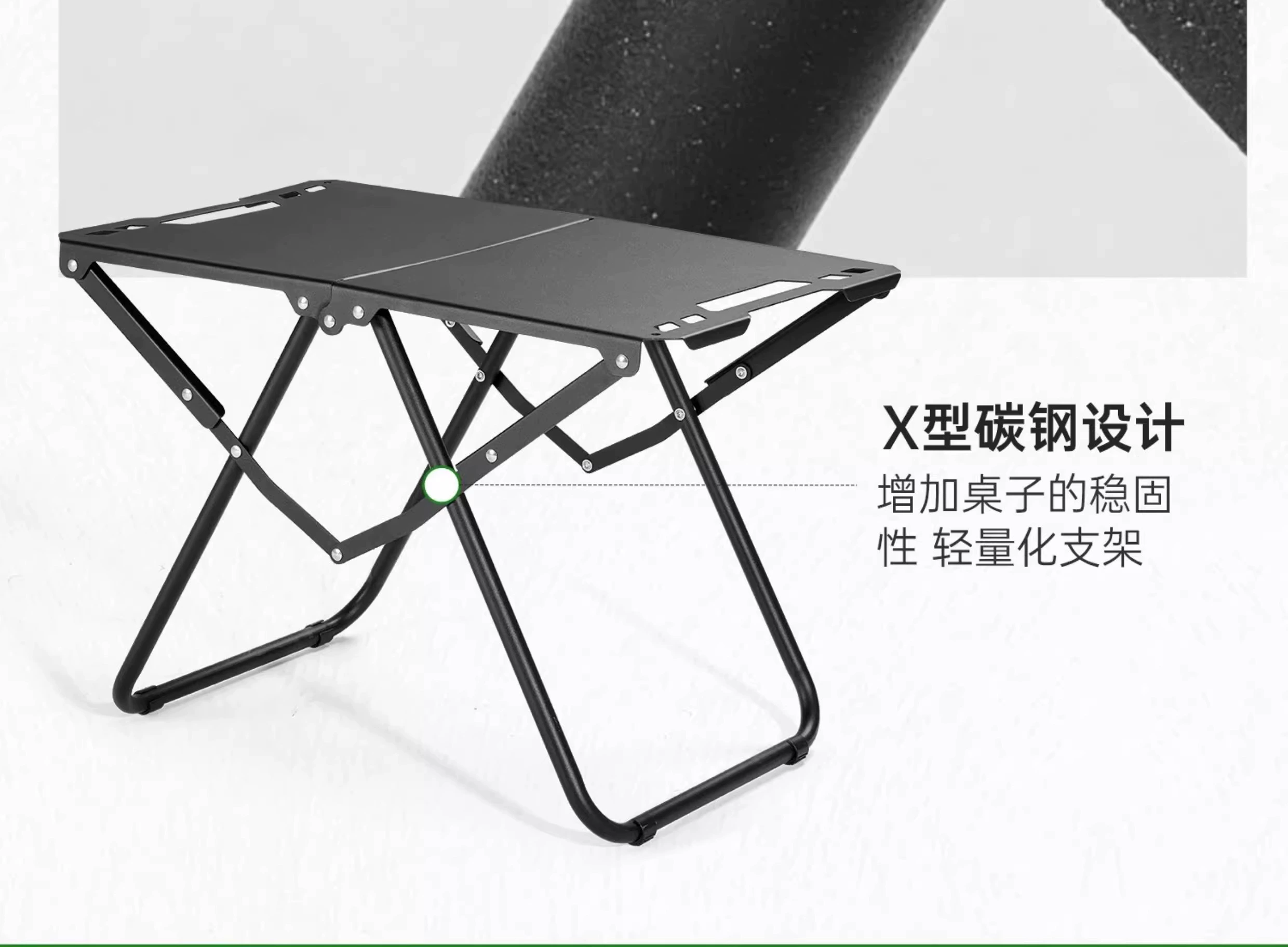 山地运动户外野营折叠桌椅露营用品露营桌子便携便携椅子适用露营车场地休闲轻便户外用品战术餐桌折叠桌便携式野外野营折叠椅详情图6