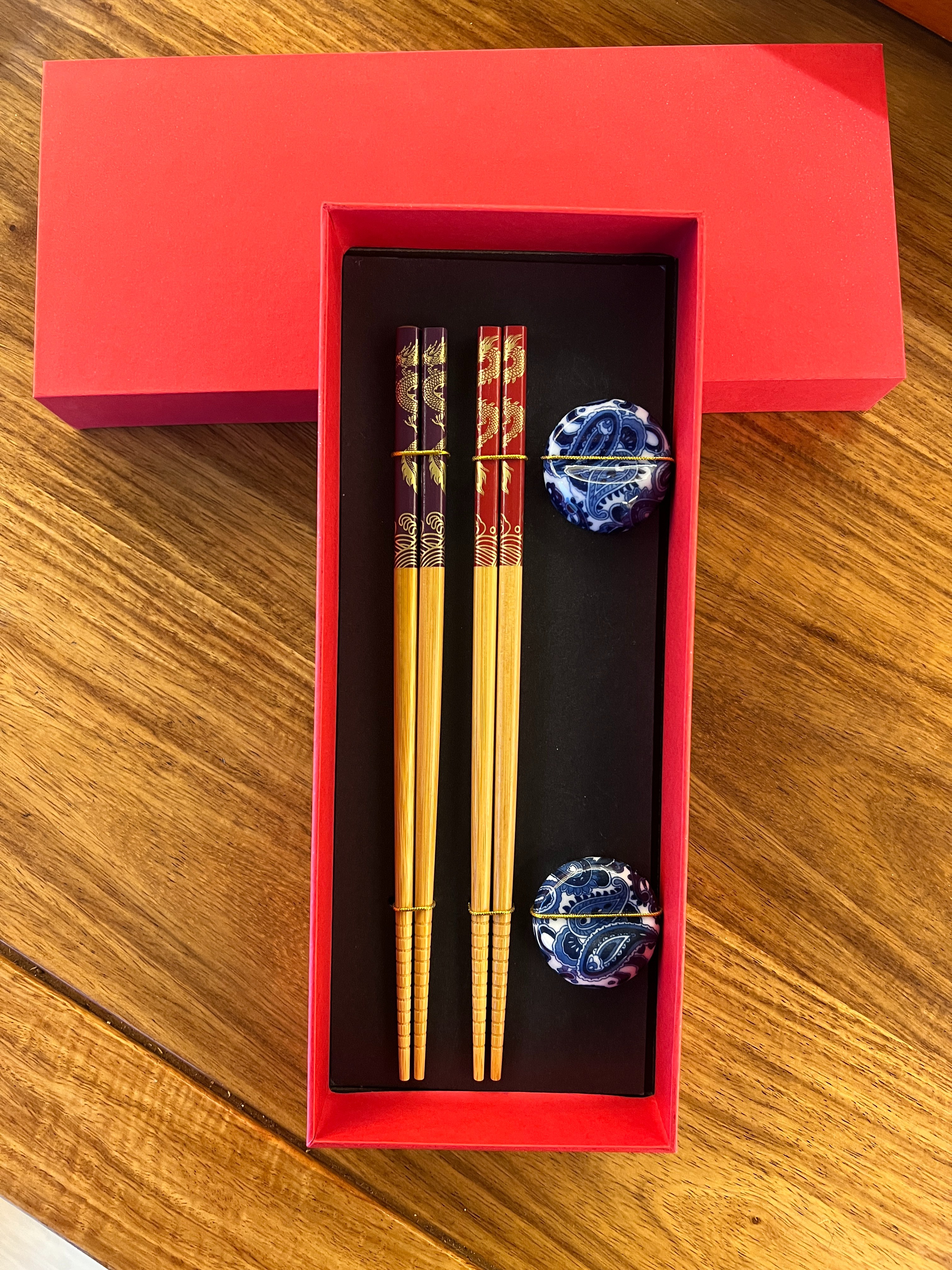 Tasteke Cartoon titanium alloy chopsticks Student tableware, cute tableware chopsticks set, simple and practical