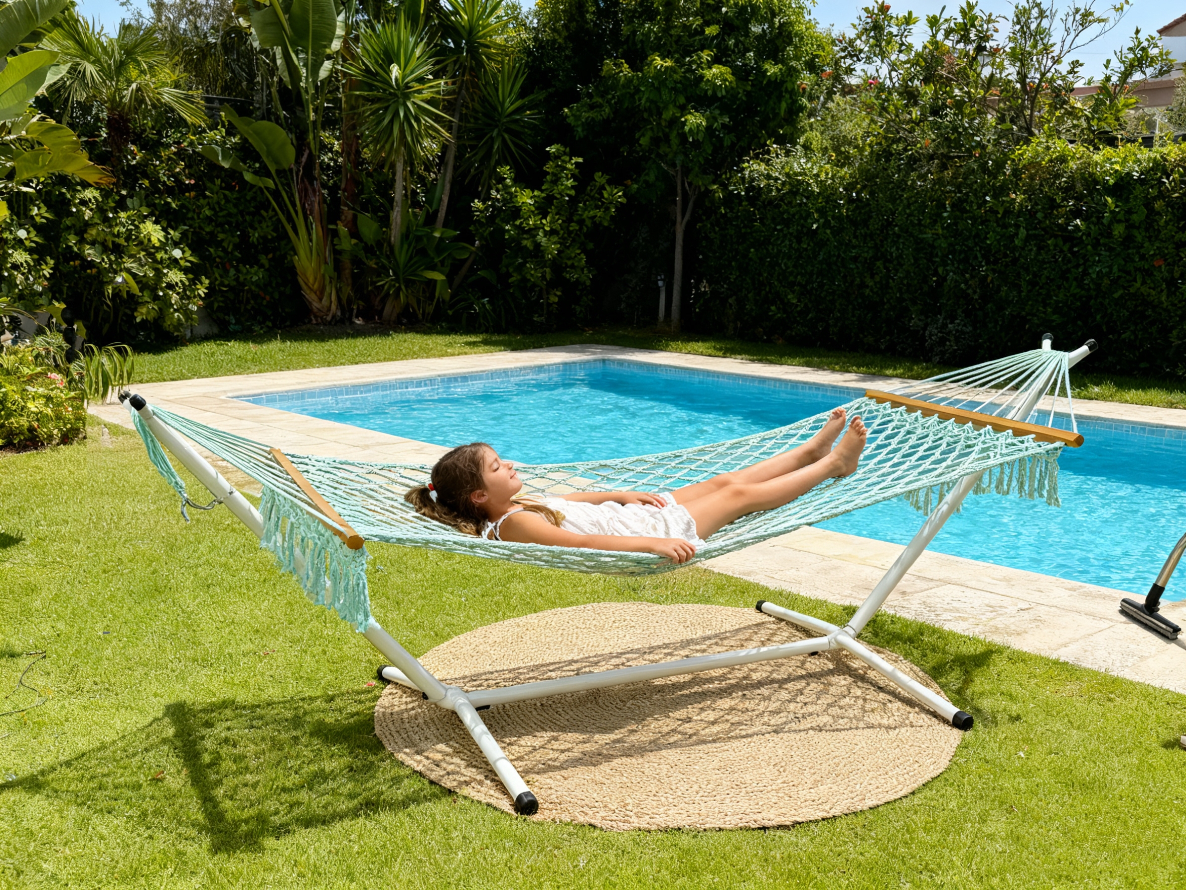 户外休闲吊床便携式单人双人夏季凉爽户外野营家用轻便耐用