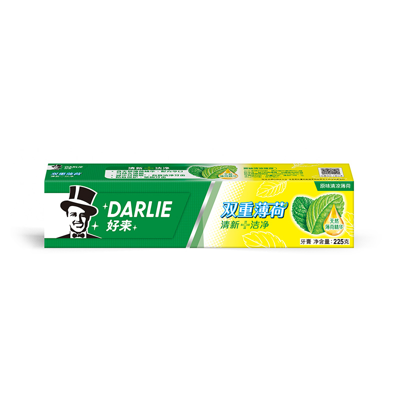 DARLIE好来茶倍健牙膏双重薄荷225g