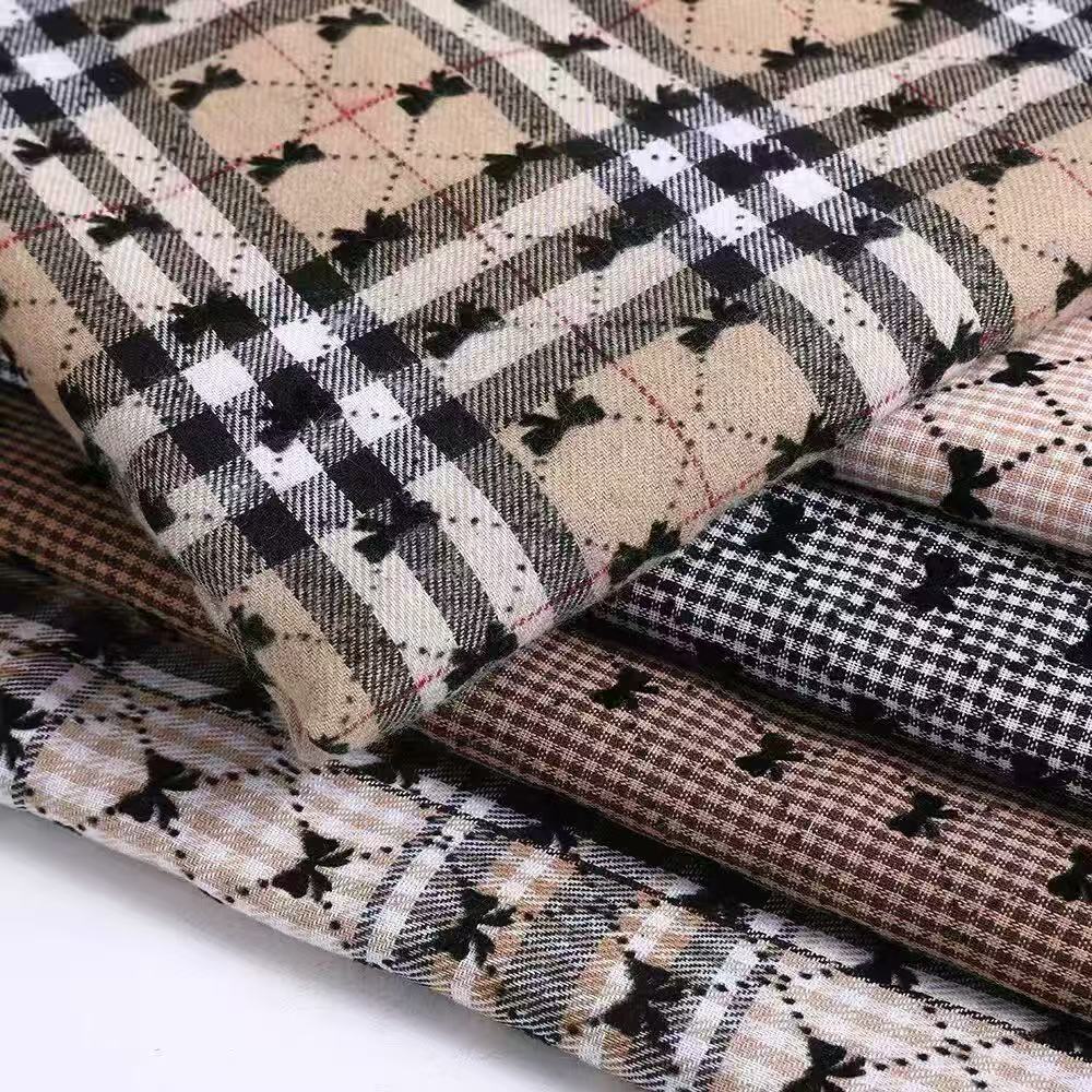 色织、提花布实物图