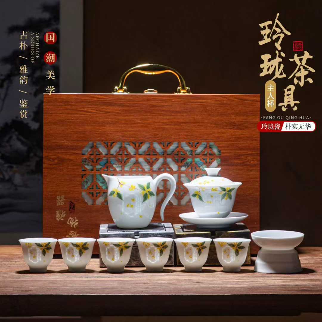 茶具/茶具套装/福茶具/商务礼品/高硼硅茶具产品图