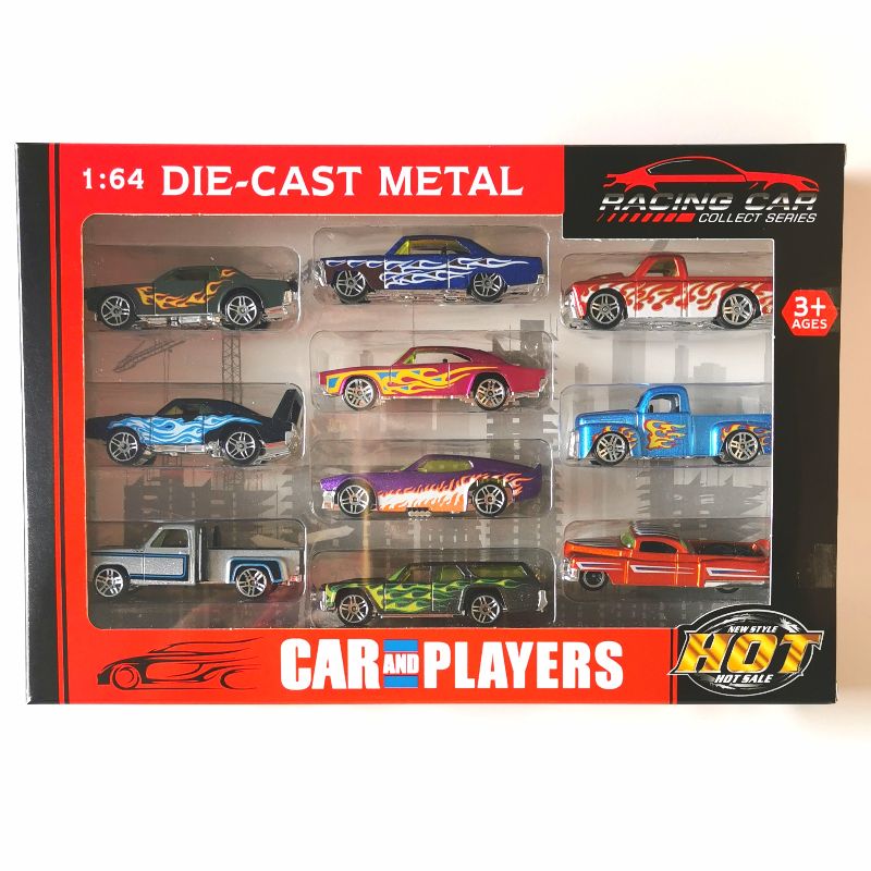 The New Series Of Boys' Toy Simulation Alloy Car Window Box Educational Toys