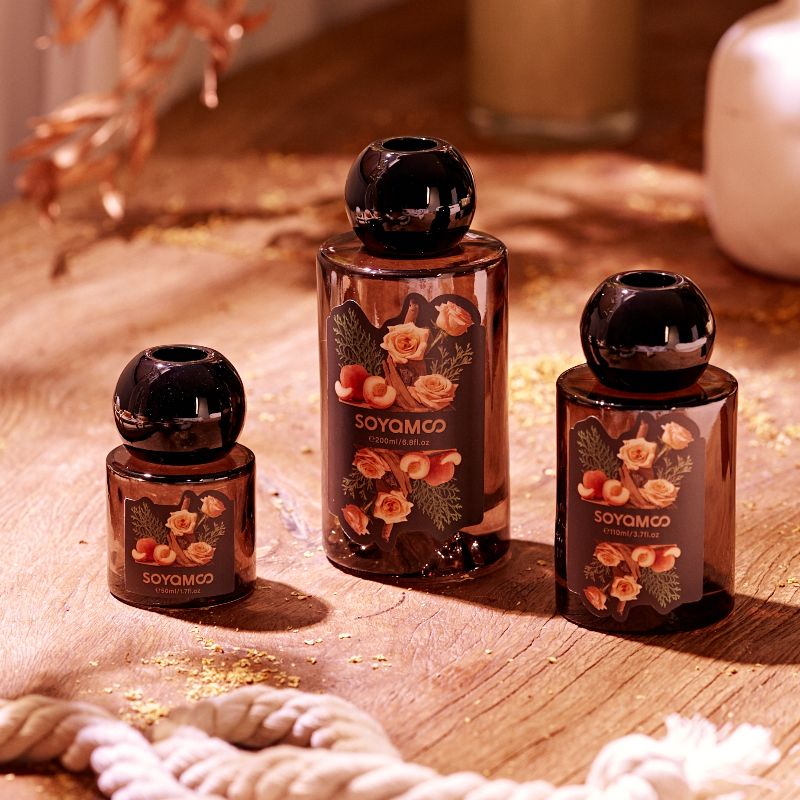 索苜无火香薰家用室内棕持久留香卧室房间香水摆件香氛