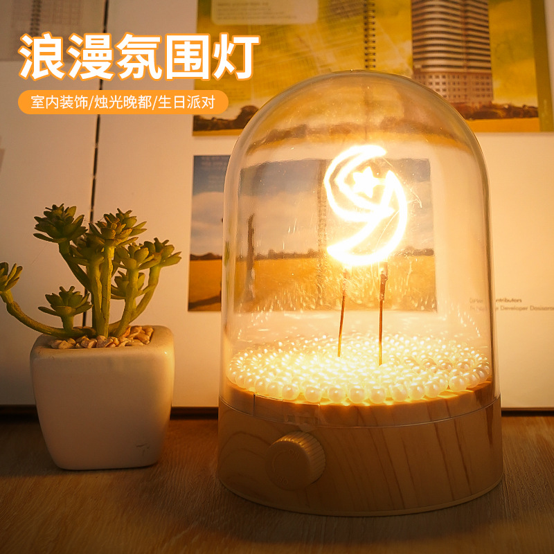 Camping lights, ultra-bright and long-lasting desktop ambient lights, tent lights, creative night market ambient lights, small night lights, bar table lights, outdoor camping lights, portable lights, searchlights full figure
