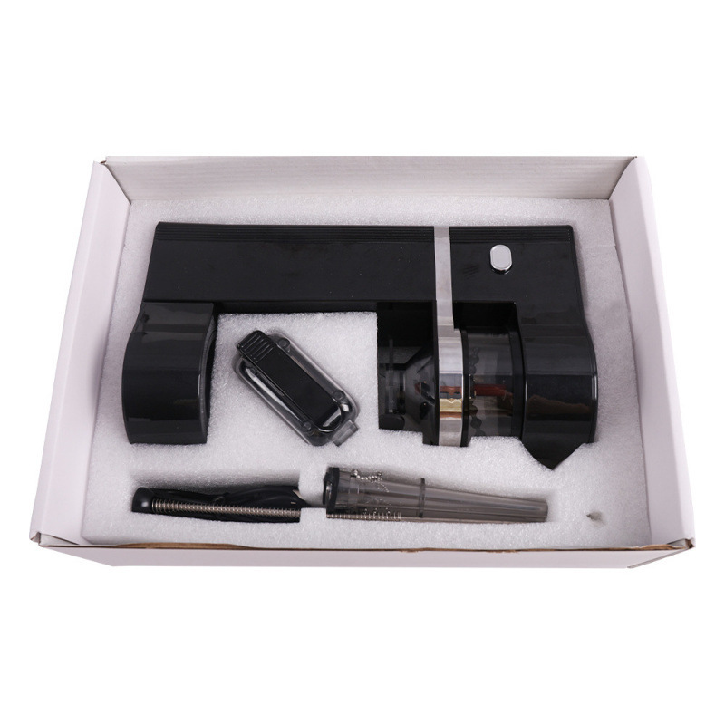 新品电动磨烟卷烟一体机 大型喇叭管填烟器链条大动力碎烟器细节图