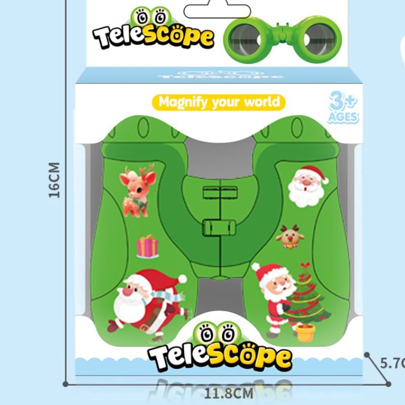 New Military High-Definition Telescope With Lanyard And Window Box Packaging, An Educational Toy