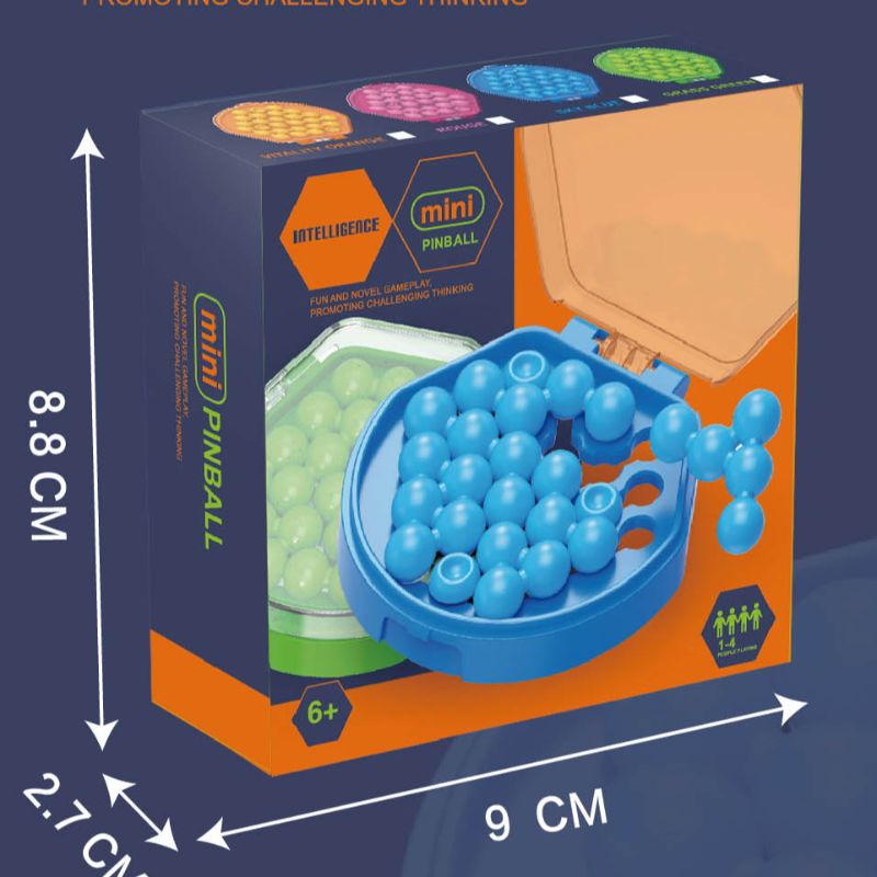 新款男女孩玩具智慧拼球开发脑力益智玩具双人游戏棋玩具