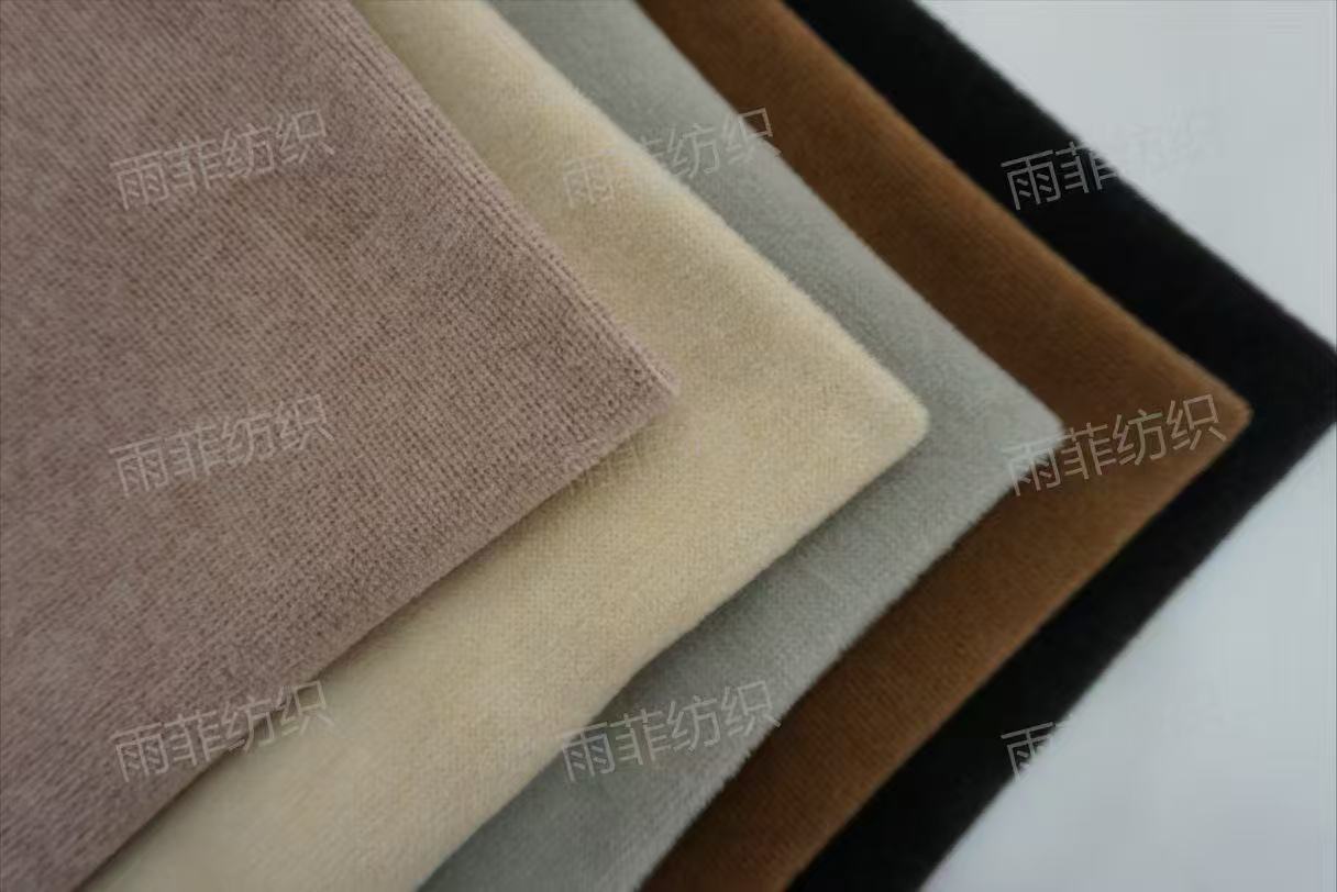 对联/荷兰绒/荷兰绒布加厚/布料长毛绒/牛奶绒面料产品图