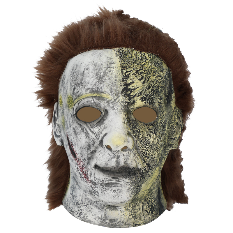 Michael Myers' terrifying mask was spotted, with a realistic effect of half of his face rotting, sparking heated discussions. details Picture