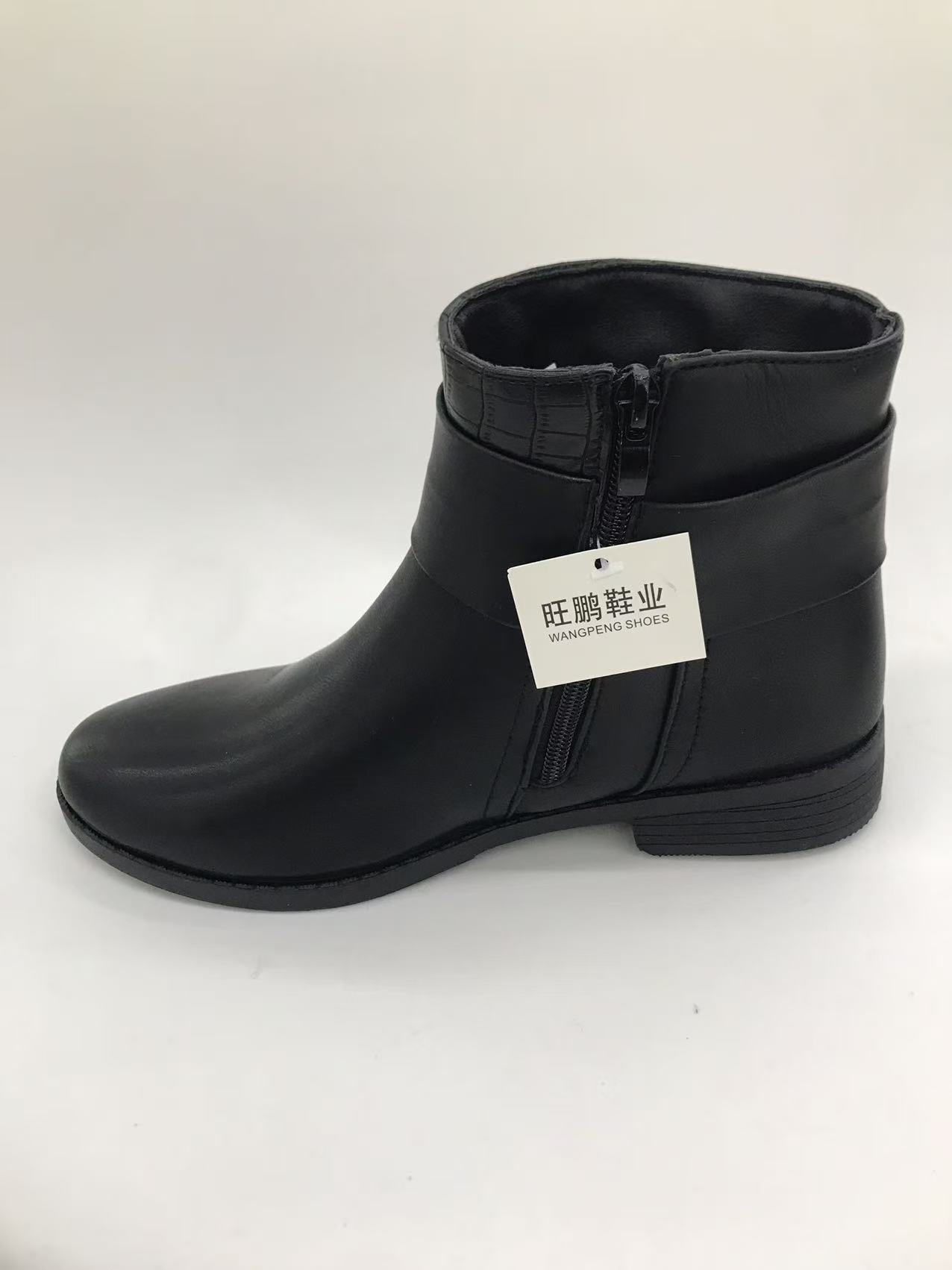民族风格靴/皮鞋女士春秋季时尚/马丁靴女/大黄靴/长筒靴产品图