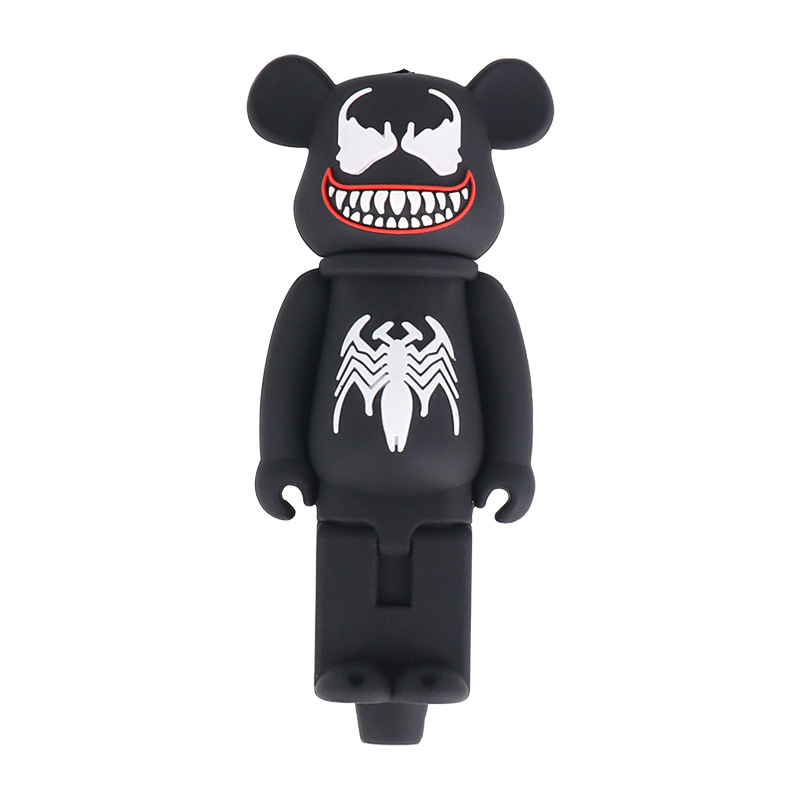 新款流行硅胶烟斗黑蜘蛛过滤嘴 携带型高硼硅玻璃pipe烟具批发