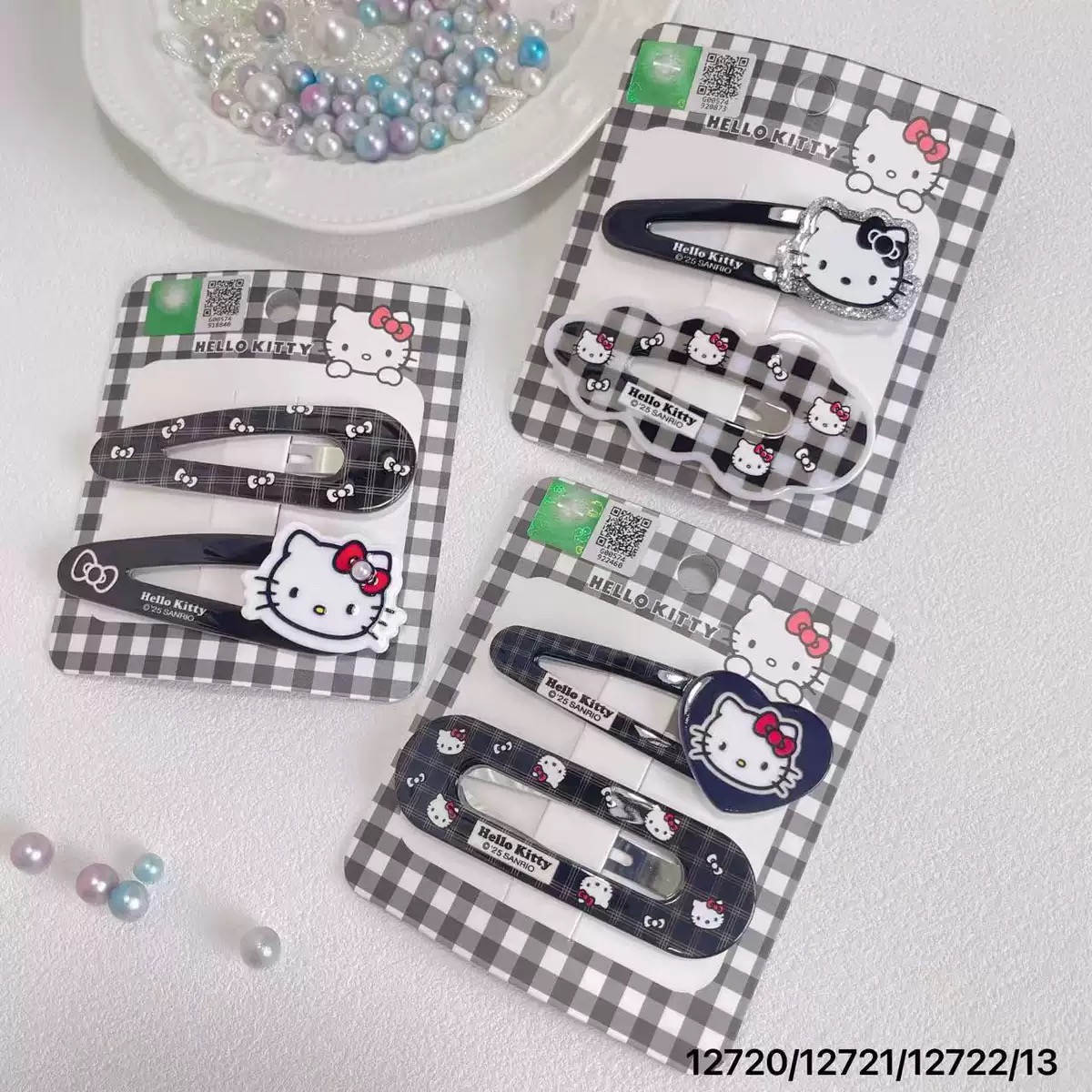 少女心KT猫发卡卡通可爱发夹 儿童公主风头饰 日常通勤百搭小饰品