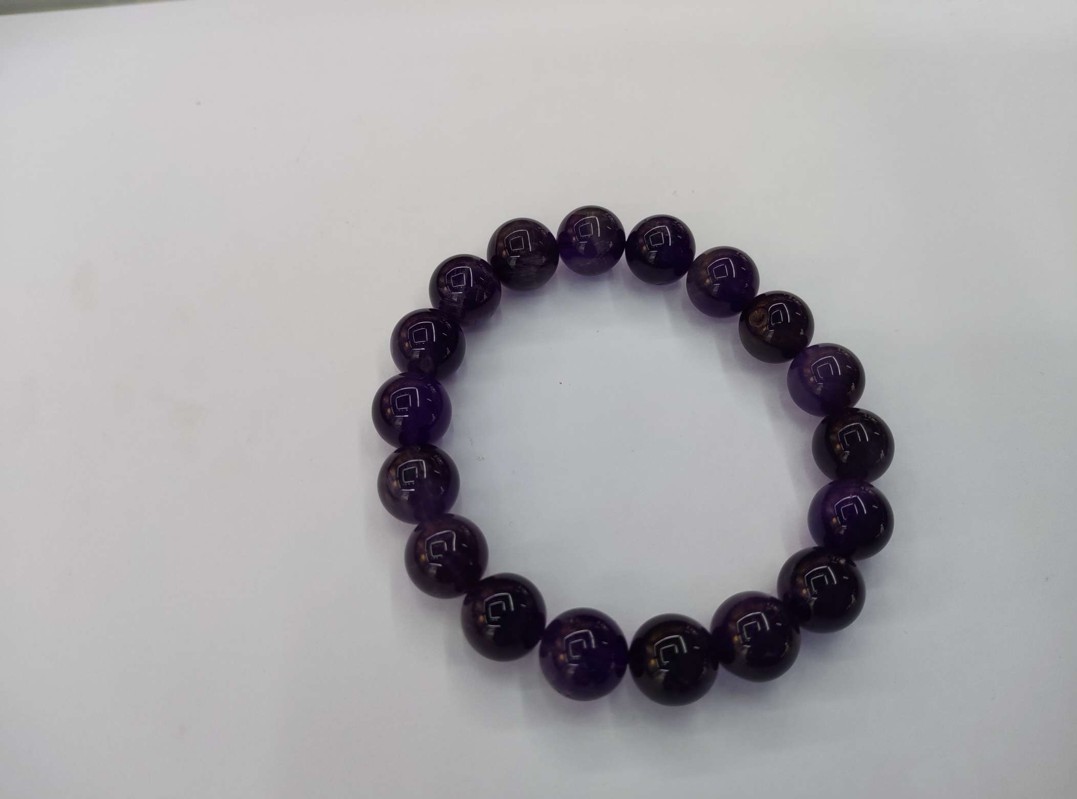 紫水晶项链天然水晶吊坠饰品时尚简约女士礼物送女友生日礼品

