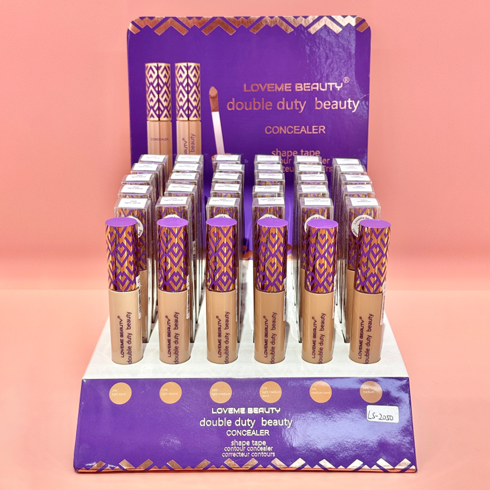 Custom Double Duty Beauty Concealer With Carton Display Box