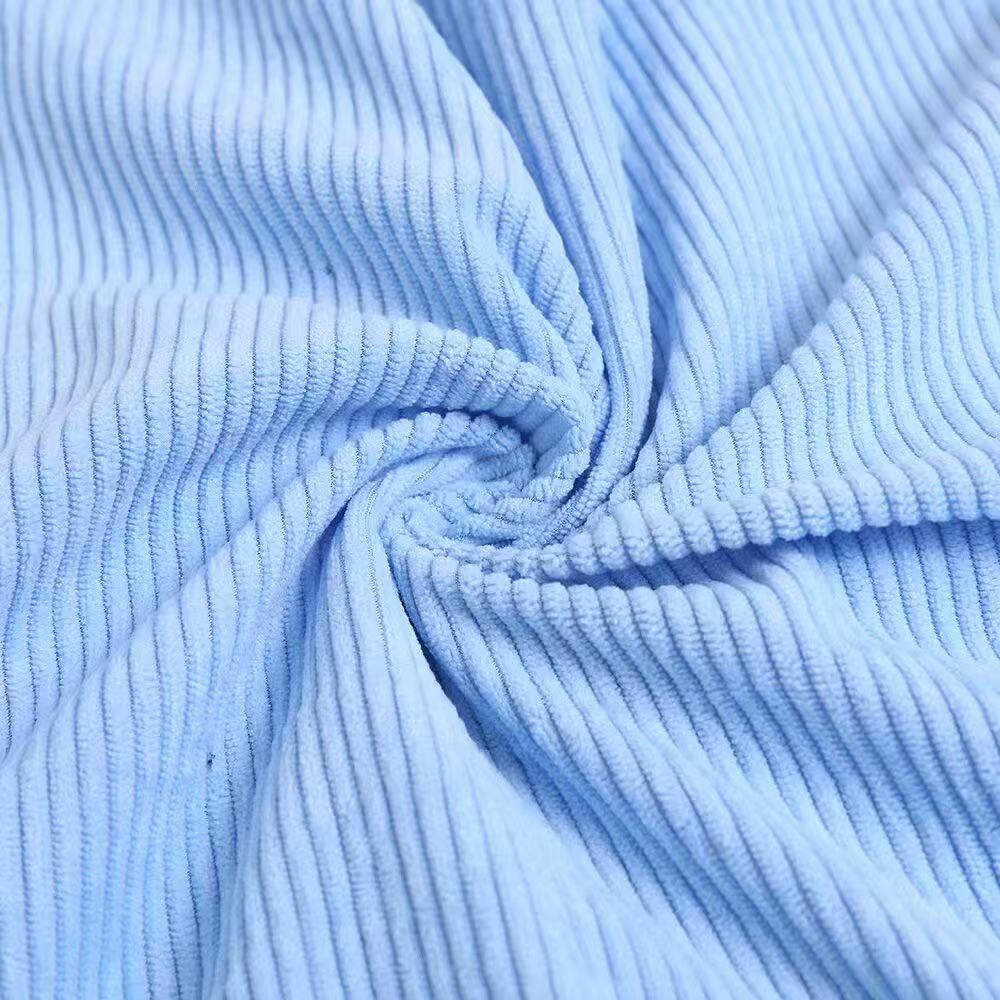 8-pit corduroy, all-polyester fine strip corduroy and corduroy fabric, pants, shirts, sofa cushions, toy velvet fabric, accessories, luggage fabric Application Scenario
