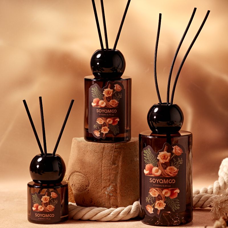 Suomu Flameless Aromatherapy Home, indoor brown, long-lasting fragrance, bedroom room perfume, decorative fragrance Application Scenario