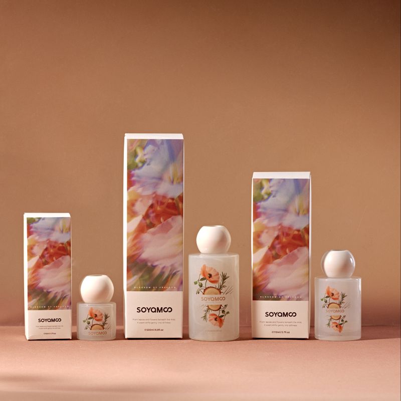 Suomu Flameless aromatherapy for home use, long-lasting fragrance in bedrooms, room perfumes, decorative items, deodorizing and eliminating unpleasant odors details Picture