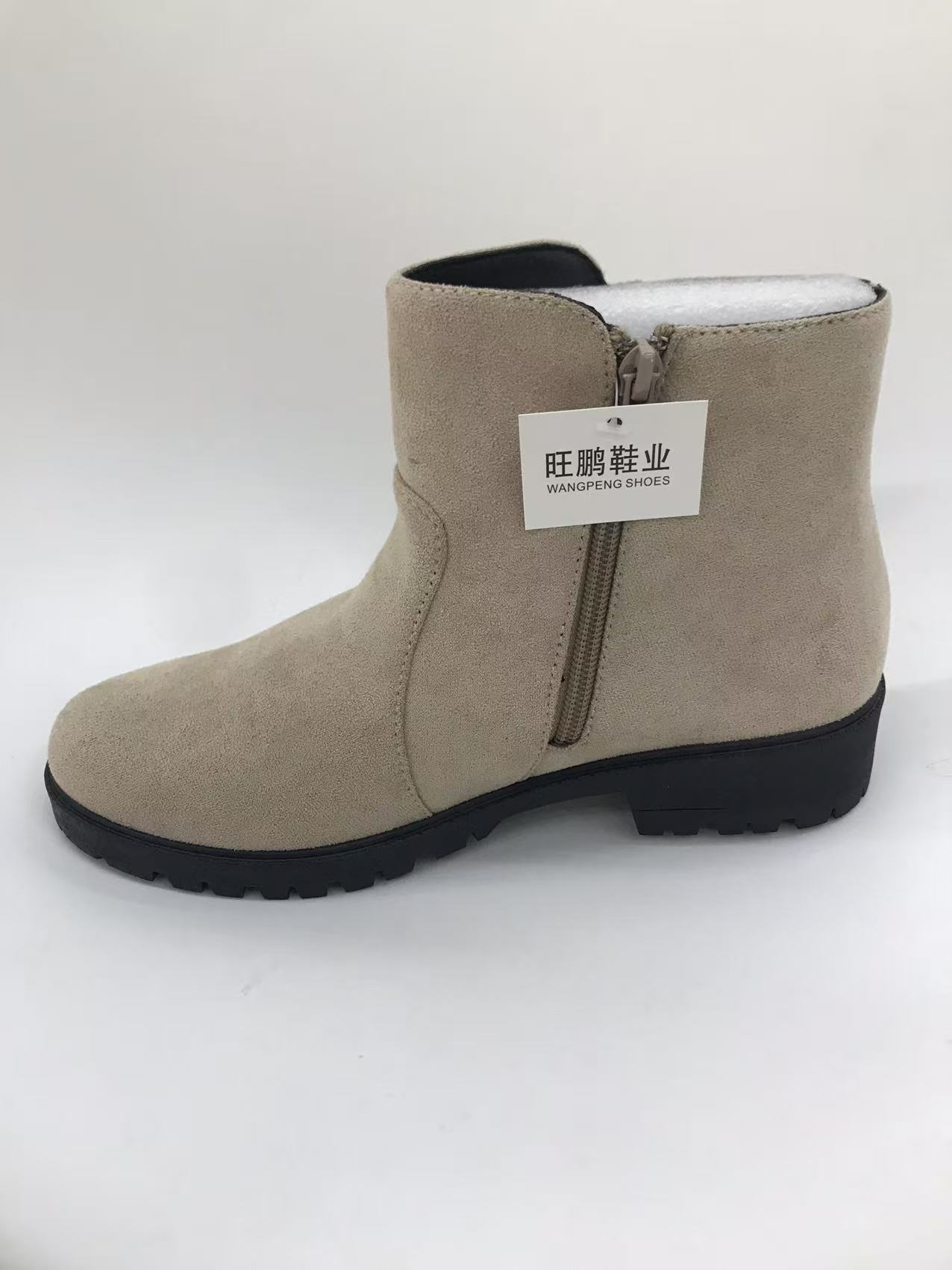 Women's spring and autumn long-sleeved yellow leather shoes with ethnic style are fashionable and casual details Picture