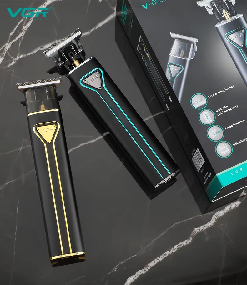 VGR沃吉009金屬小巧電推剪USB發(fā)廊家用造型理發(fā)器詳情8