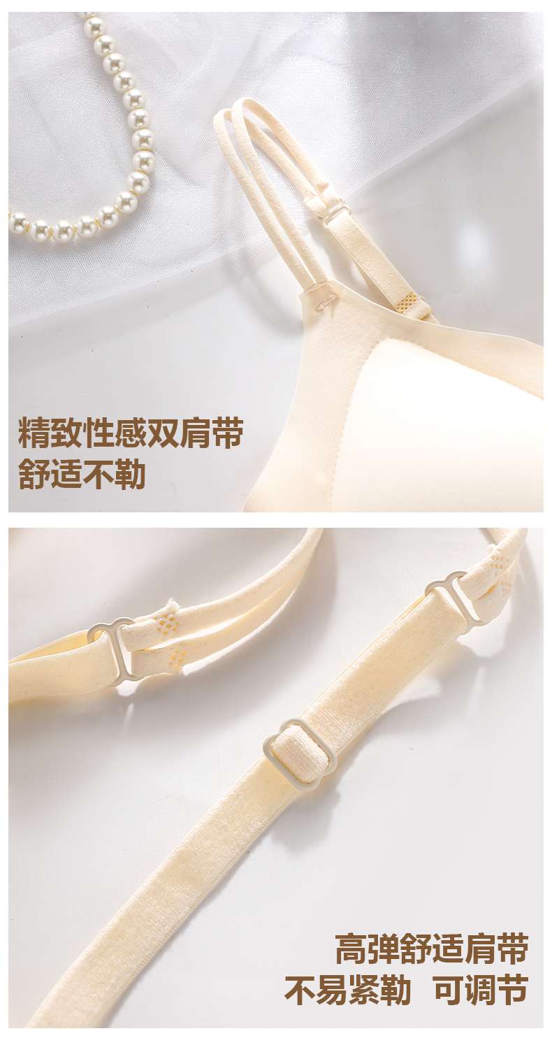 Comfortable and breathable women's underwear without steel rings, thin, soft, sexy and comfortable underwear, suitable for daily wear detail image 16