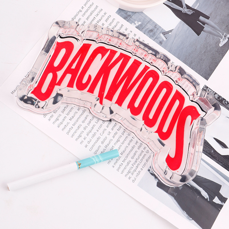 新款backwoods树脂烟灰缸 创新带灯夜光树脂发光烟灰缸产品图