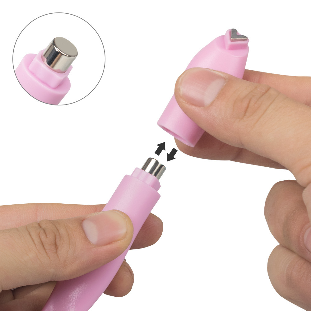 Meijia magnet, heart-shaped snake cat's eye magnet, special cat's eye nail oil glue, strong magnetic force magnet, three-in-one magnet detail image 6