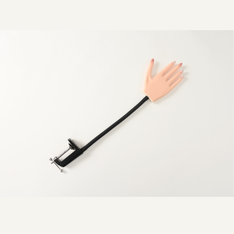 Nail care products, artificial hands, practice hands, nail care with arms, movable hands, simple mechanical artificial hands that can be bent and positioned detail image 2