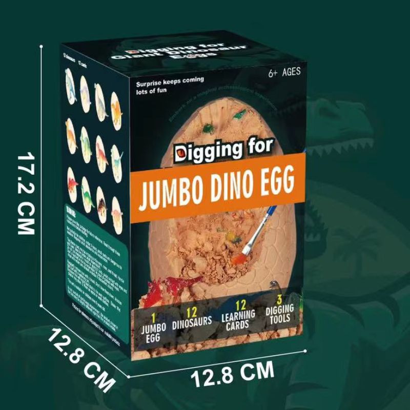 New Archaeological Toys For Digging Giant Dinosaur Egg Fossils, Children's Diy Treasure Digging Toys, Educational Toys
