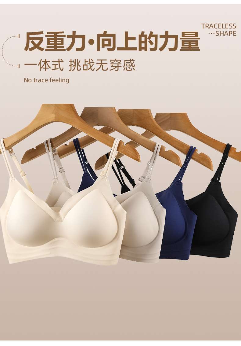 Comfortable and breathable women's underwear without steel rings, thin, soft, sexy and comfortable underwear, suitable for daily wear Application Scenario