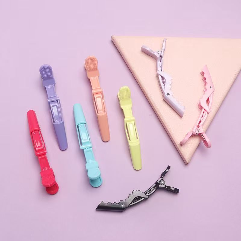 Crocodile hair clips, hair root voluminous clips, bangs duckbill clips, positioning clips, hairdressing clips without scars details Picture